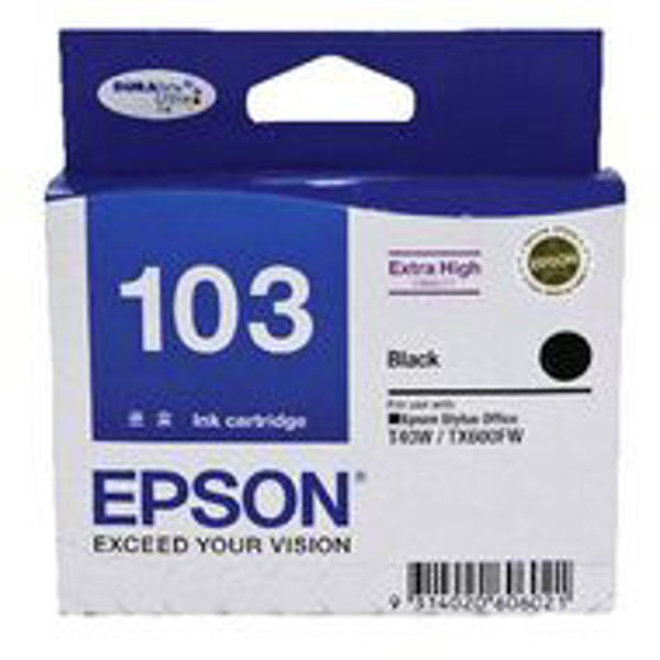 Picture of Epson 103 H/Y Black Ink