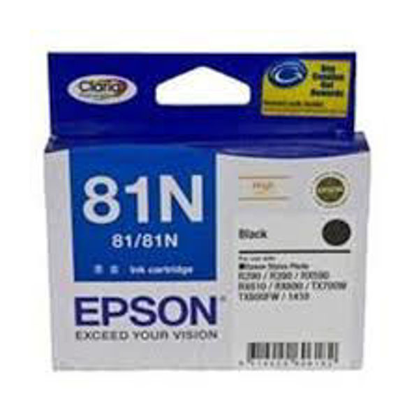Picture of Epson T1111 (81N) Black Ink