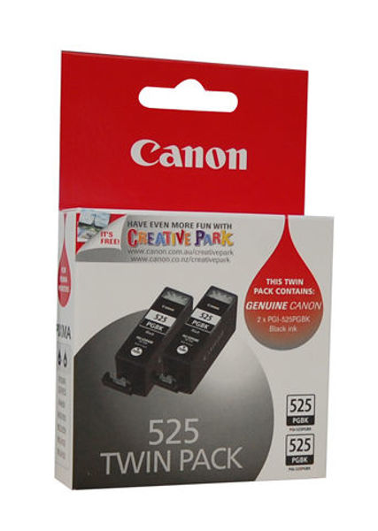 Picture of Canon PGI-525BK Black Ink Twin Pack
