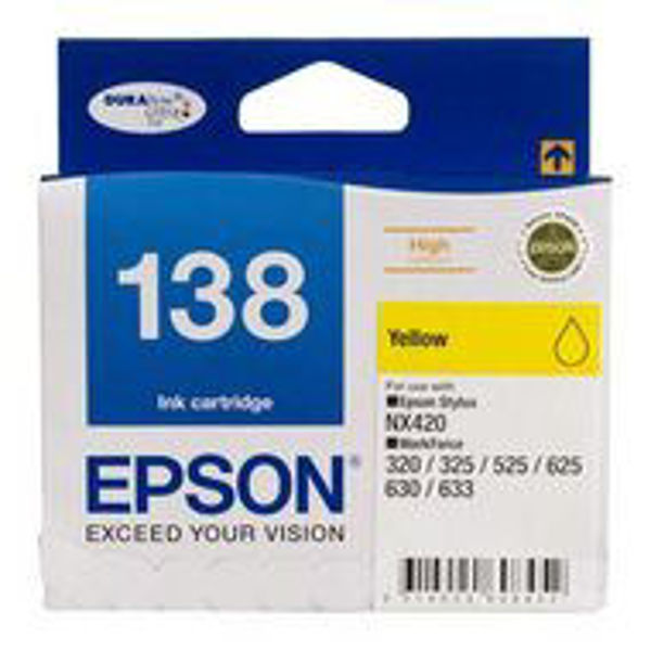 Picture of Epson T1384 Yellow Ink