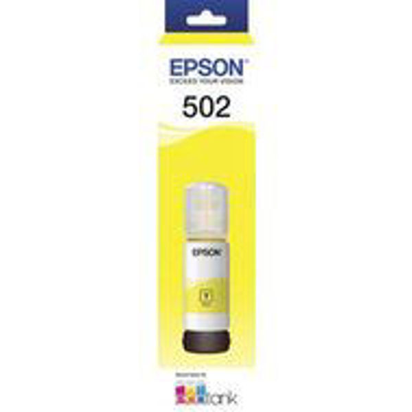 Picture of Epson T502 Yellow Eco Tank Bottle